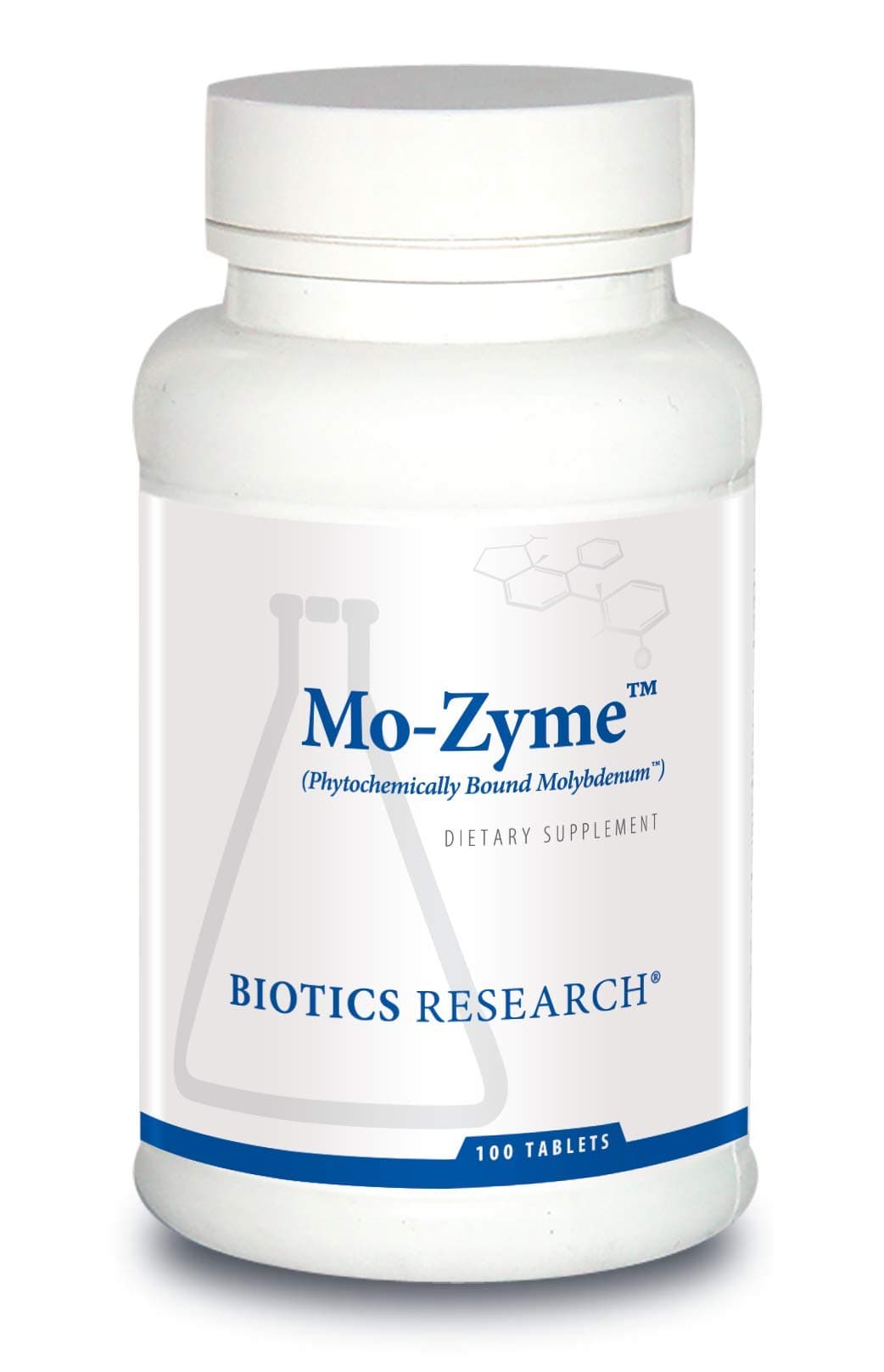 Mo-Zyme Molybdenum 50 micrograms, Liver Support, Detoxification, Essential Trace Element, Healthy Metabolism, Antioxidant Support 100 Tablets