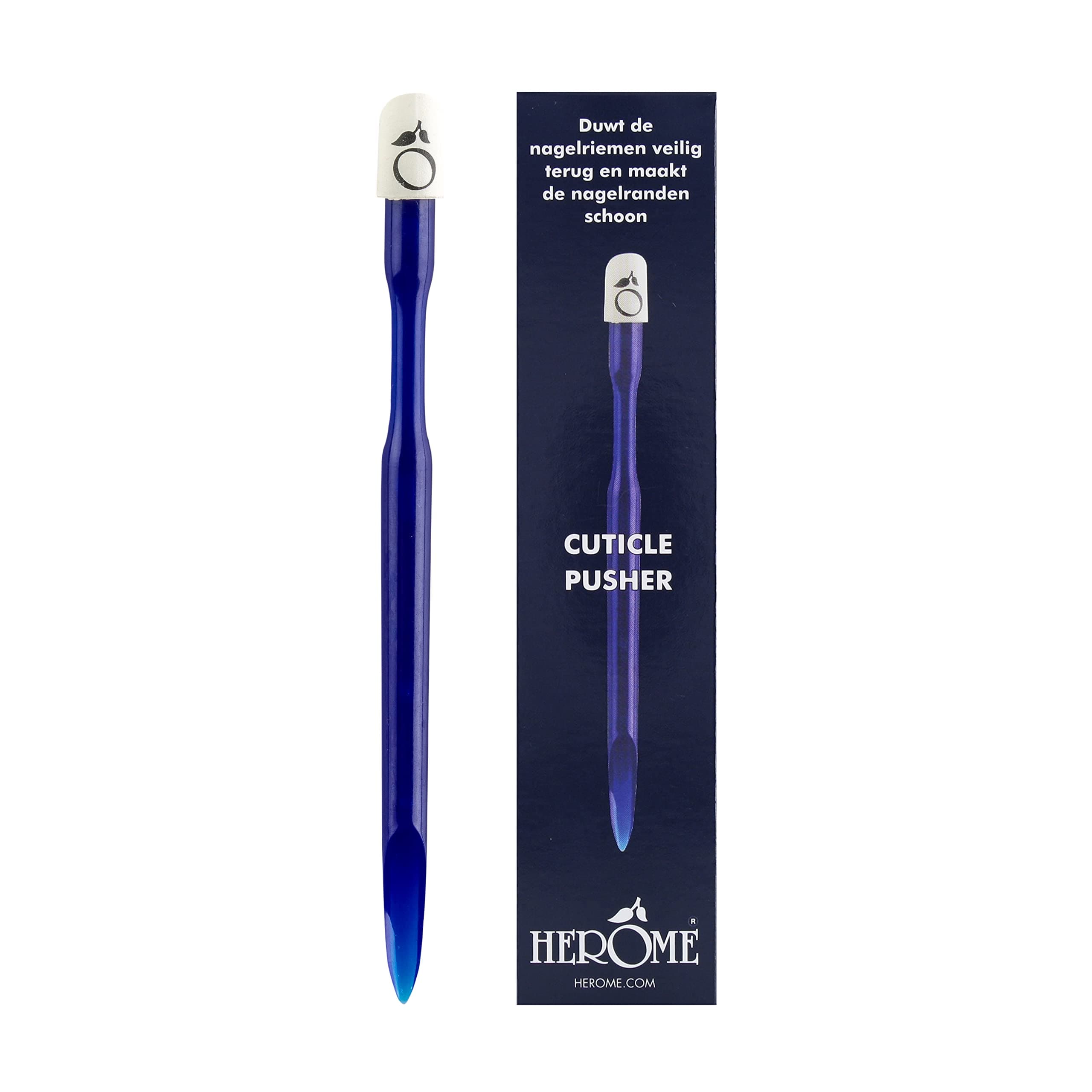 Herome - Cuticle Pusher | Double-Ended Nail Tool, Pushes Cuticles And Cleans Nails, Hoof Stick For Nails, Must-Have Manicure Accessories, Stimulates Nail Growth
