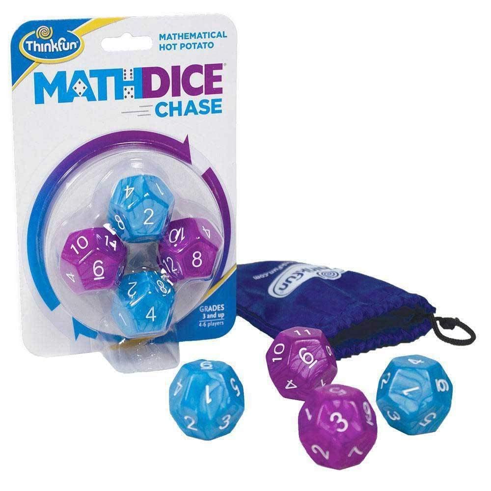 Think Fun Math Dice Chase Action Game