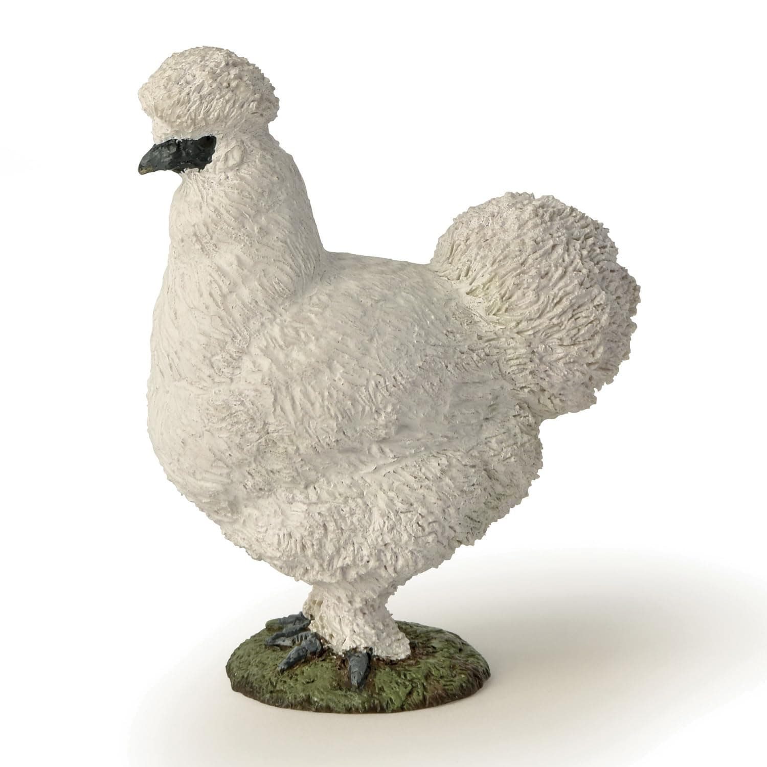 Silky Chicken - Toy Figurine, Multicolored