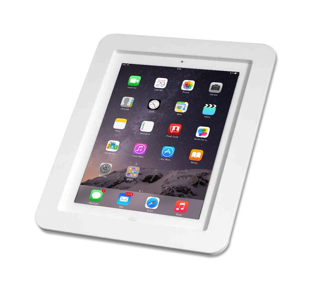 Maclocks 213EXENW Executive Enclosure Wall Mount for iPad 2/3/4, iPad Air, iPad Air 2, Pro 9.7, iPad 9.7 (White)