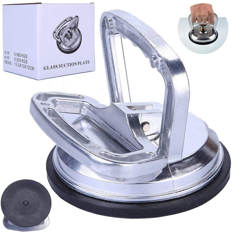 YOOHE Aluminum Suction Cup Dent Puller Handle Lifter - Dent Remover Heavy Duty Glass Lifting