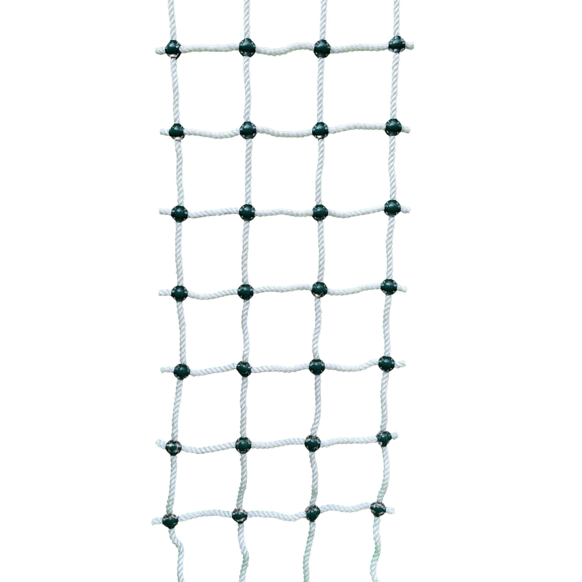 Safe-Kidzâ„¢ Cargo Climbing Net 100% Polyester Rope Ladder 96" L x 30" W + Drill Bit & Instructions