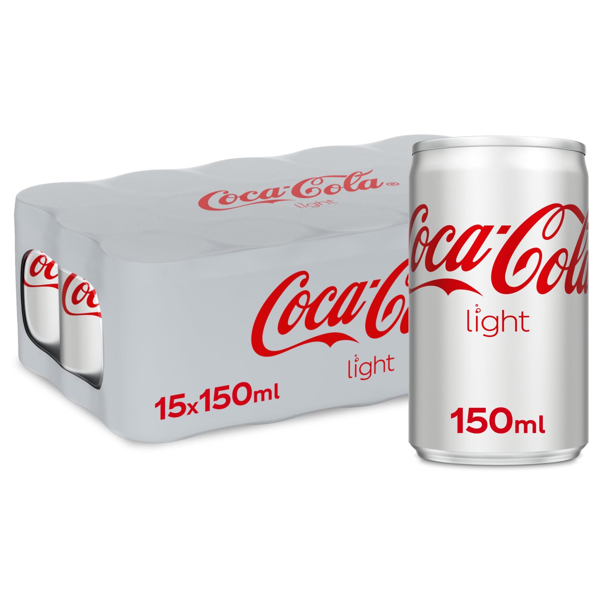 Coca-Cola Light Carbonated Soft Drink - 15 x 150ml