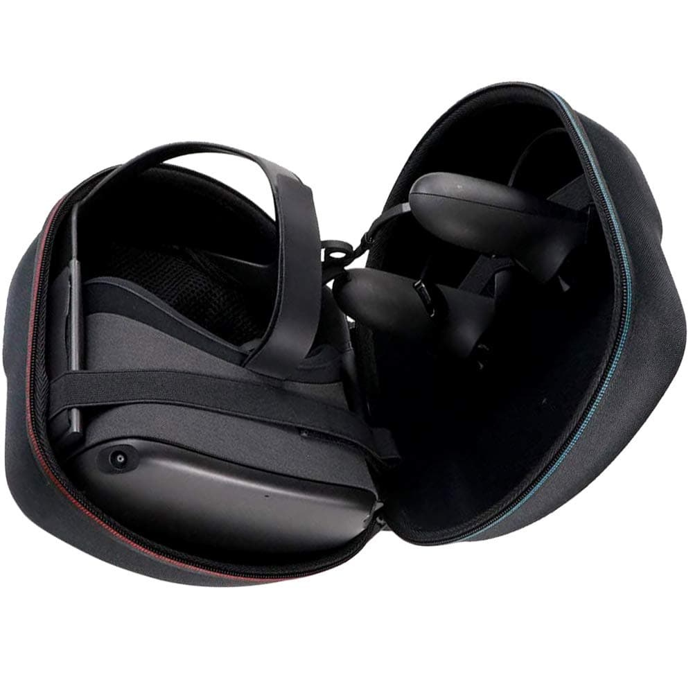 Deco Gear Compact All-in-One Hard Carrying Case for Oculus Quest 2 VR Headset and Controllers