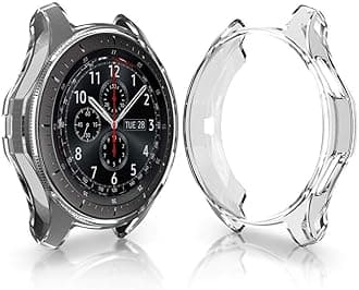 M.G.R.J® Soft TPU Bumper Case Cover for Samsung Gear S3 / Samsung Galaxy Watch 46mm (Flexible|Silicone|Transparent)