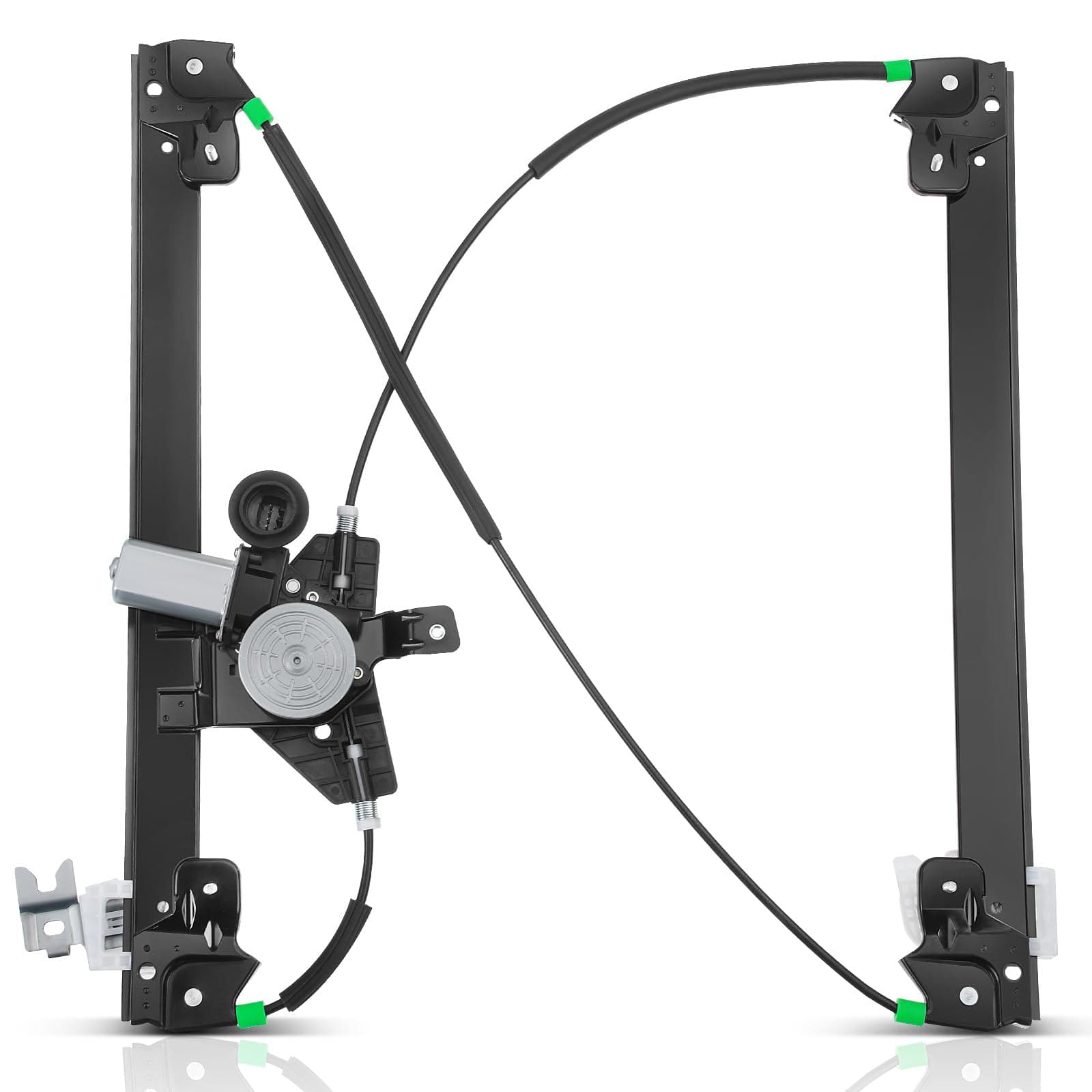 A-Premium Power Window Regulator with 6-pin Motor Compatible with Nissan Pathfinder 2013-2021 Sport Utility Front Right Passenger Side