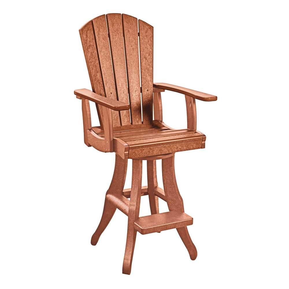 CR Plastic Generations Swivel Arm Pub Chair