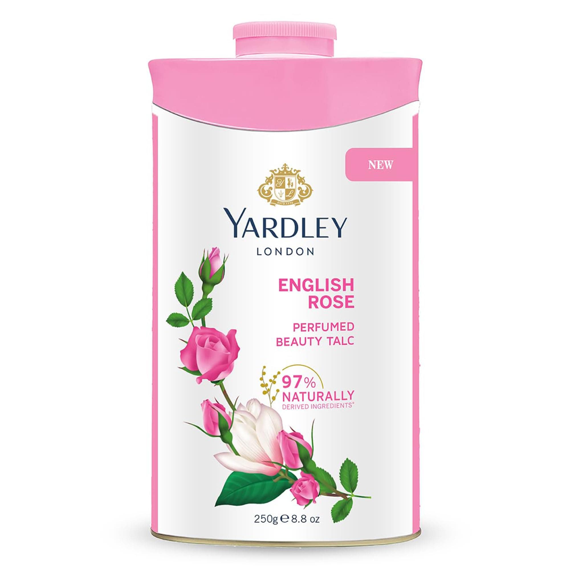 Yardley English Perfumed Talc, Rose