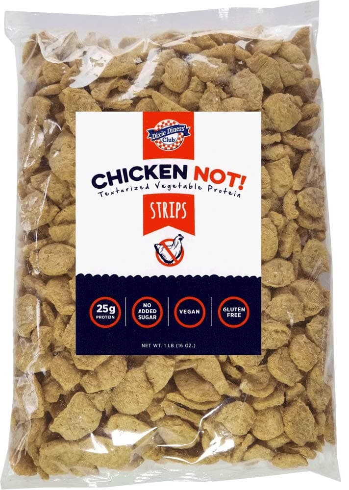 Dixie Diners' Club - Chicken (Not!) Strips, 1 lb bag (Pack of 6)