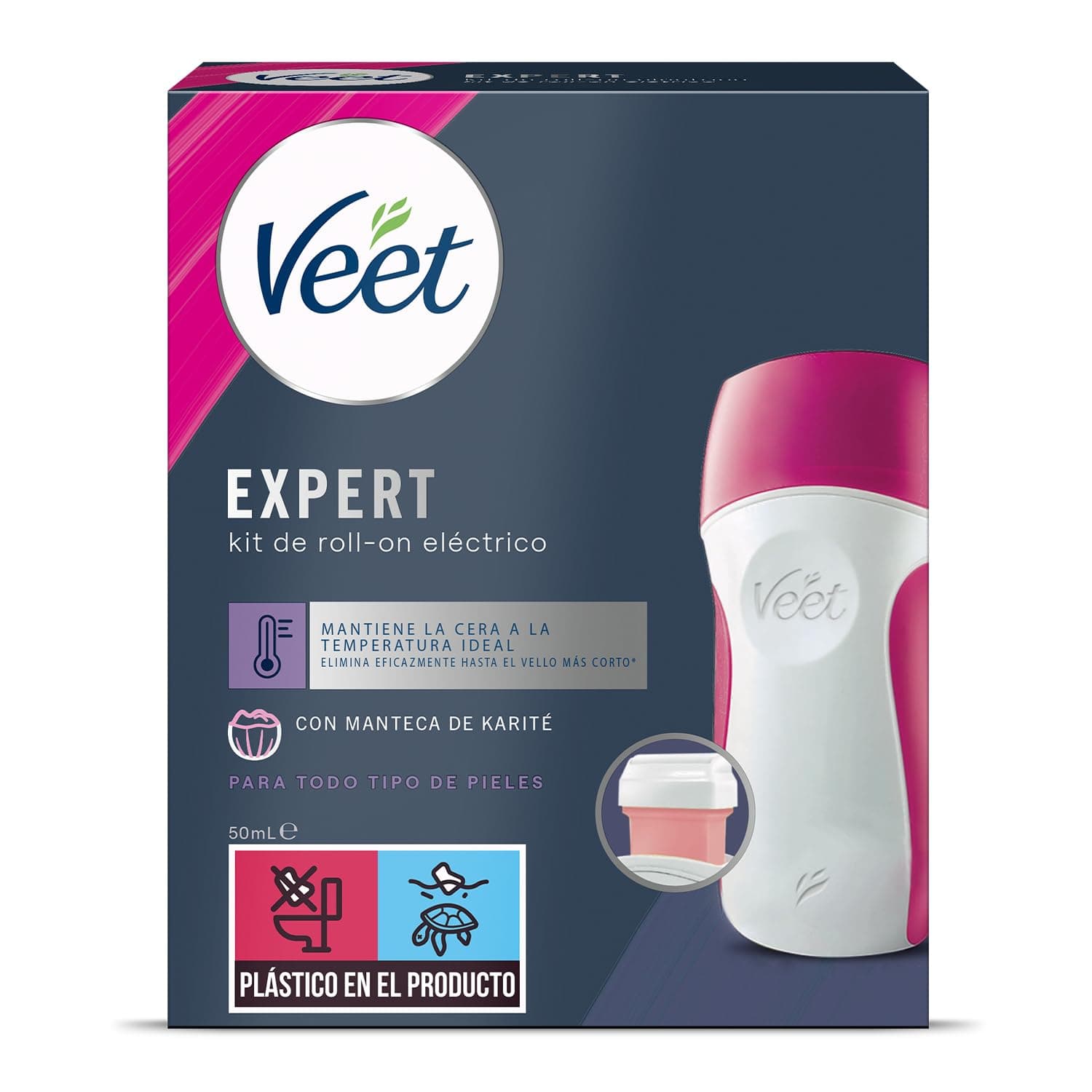 Veet Easy Wax Roll-On Electric Kit