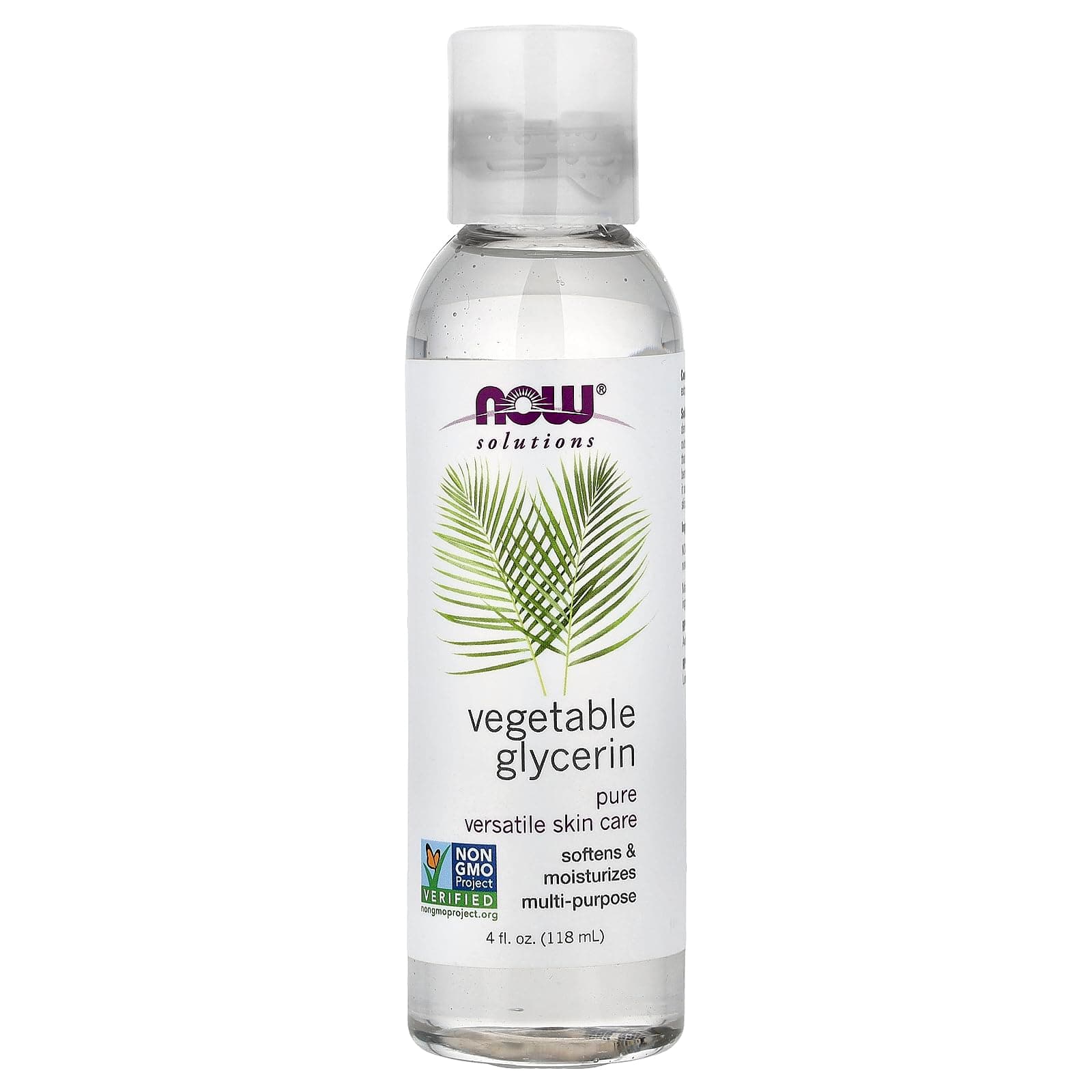 NOW Vegetable Glycerin, 4-Ounce