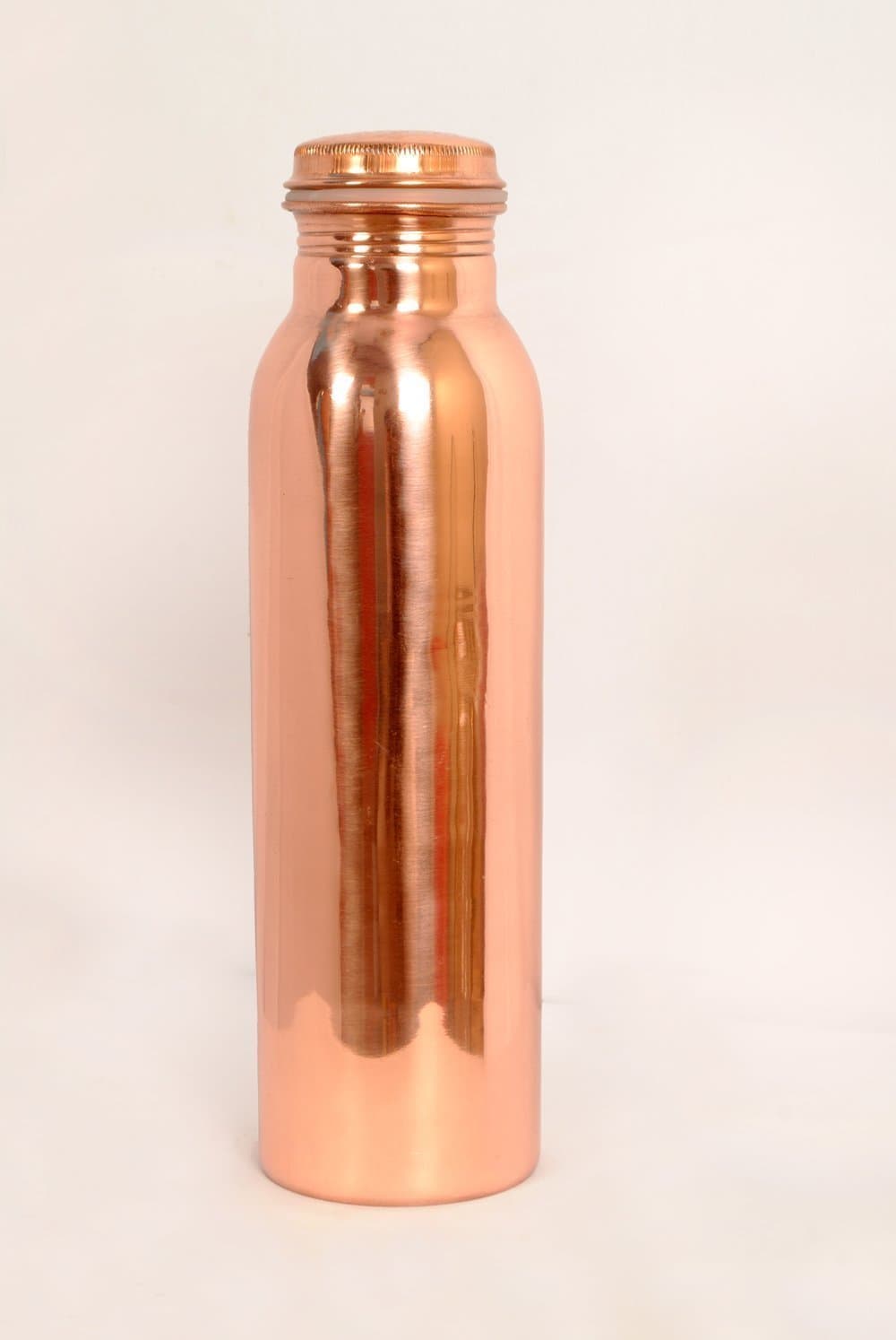 AKSHARA Copper Water Bottle, Brown , 1000ml.