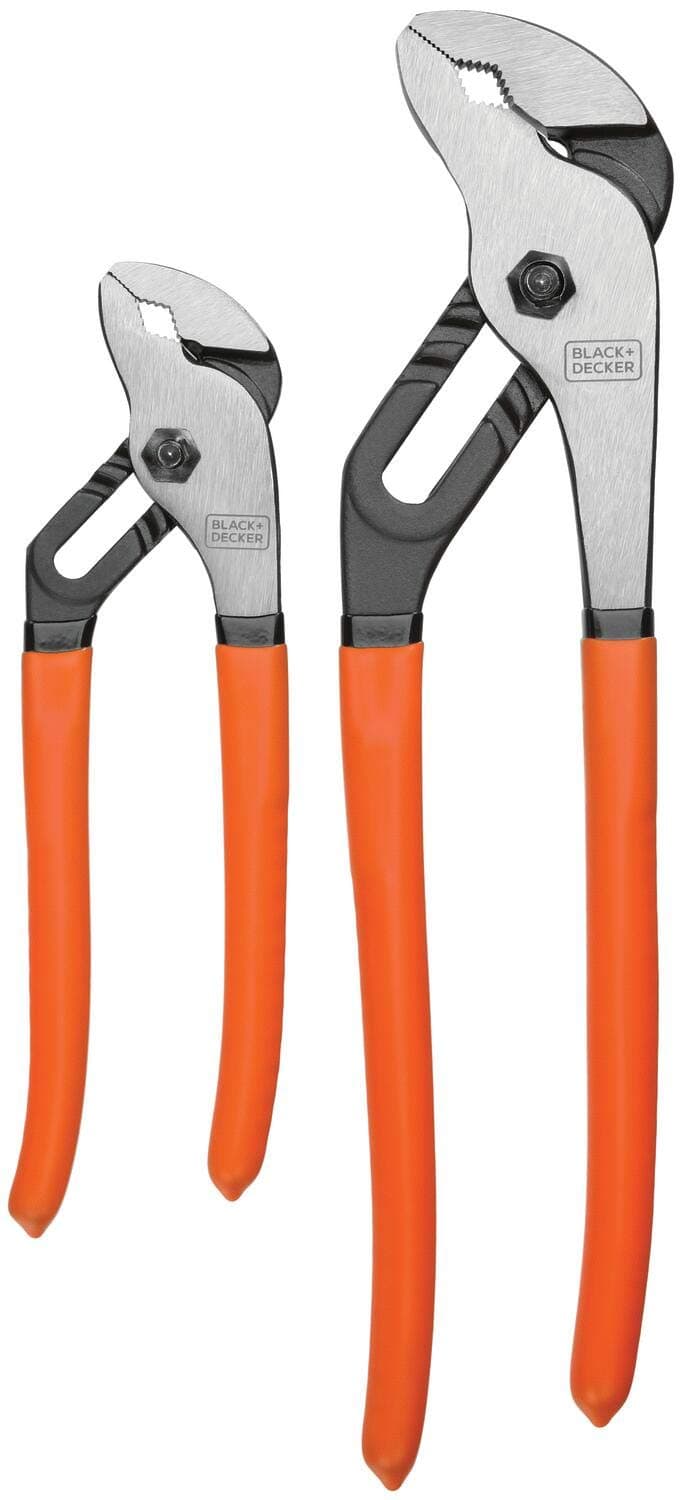 Slip Joint Pliers, 2 Pack (BDHT84001)