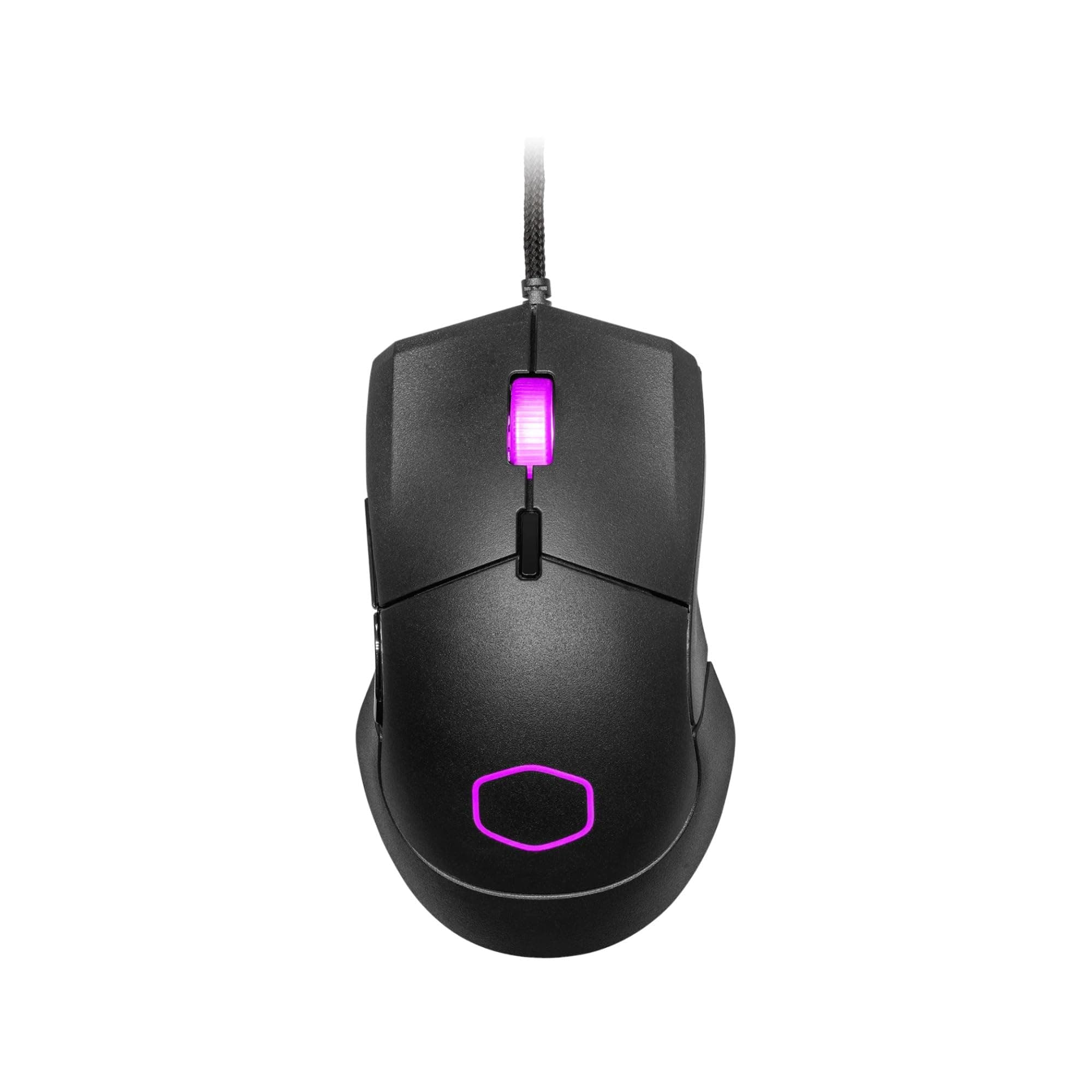 Cooler Master MM310 Wire Gaming Mouse Black, Adjustable 12,000 DPI, Palm|Claw Grip, PixArt Optical Sensor, Ultraweave Cable, PTFE Feet, RGB Lighting ((MM-310-KKOL1)
