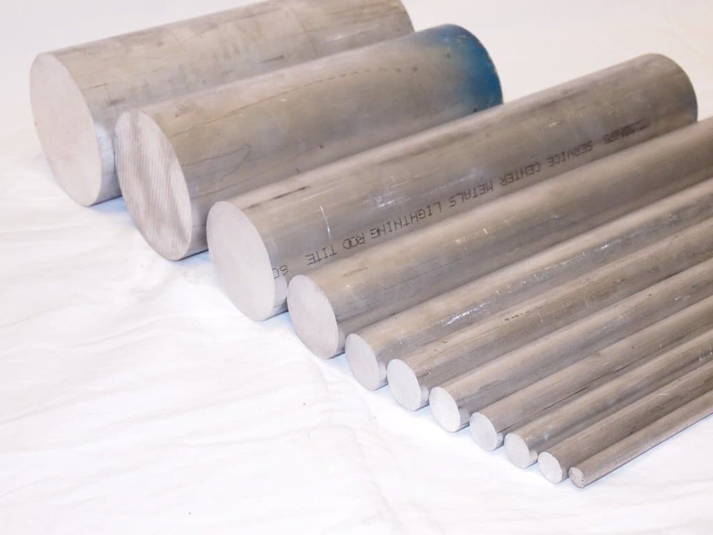 Aluminum Round Bar 6061 - T6 1.375" by 24" long