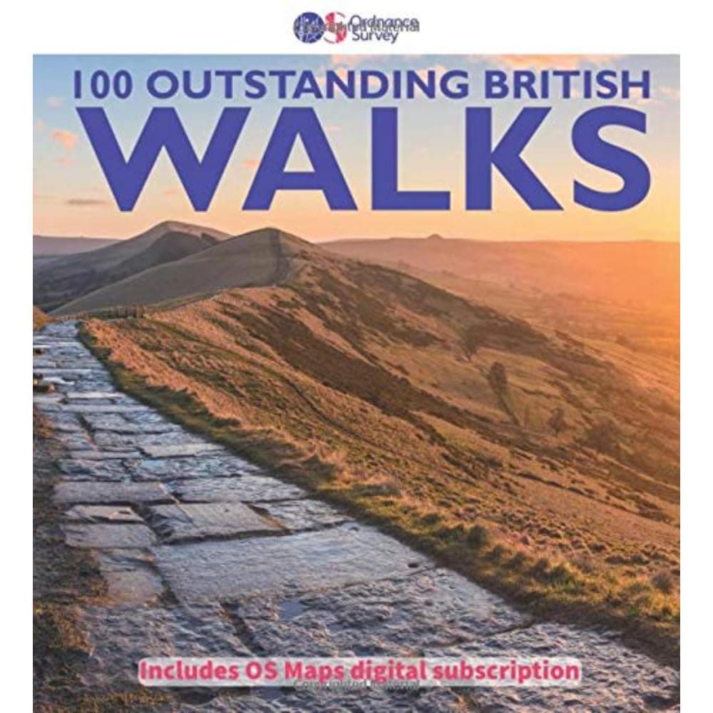 100 Outstanding British Walks: Includes 6 Month OS Maps Digital Subscription | Ordnance Survey | Pathfinder Walking Guides | Best British Walks | Nature | Hiking | Walks | Adventure