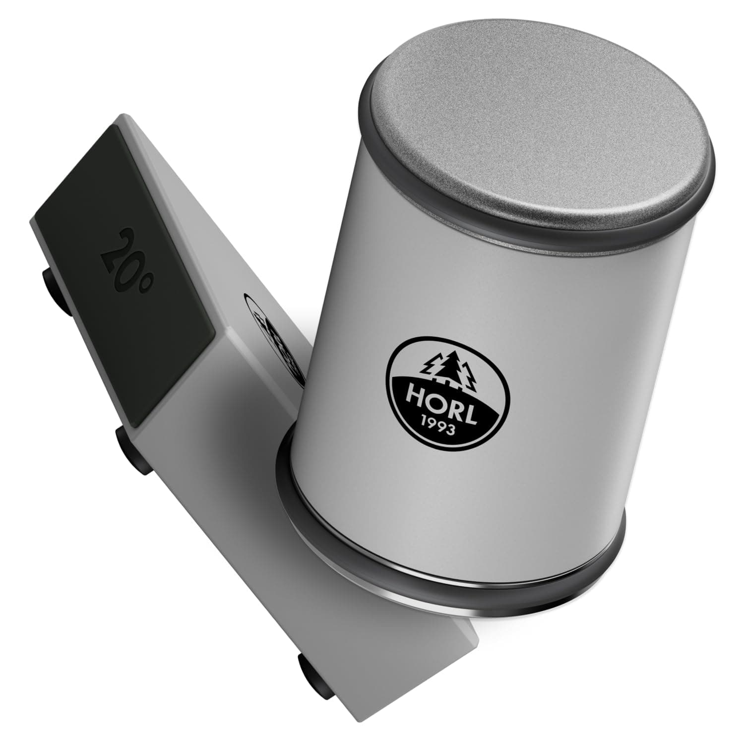 2 Cruise Rolling Knife Sharpener - Perfect Edge Every Time with German Knife Sharpening Kit - 20 Degrees