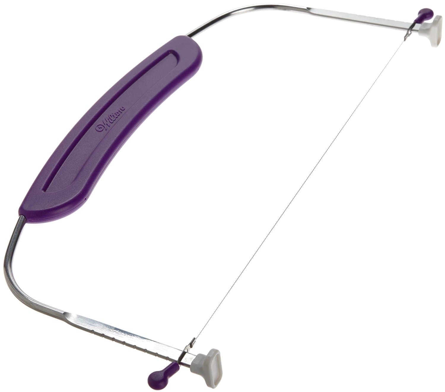 Adjustable Cake Leveler - For Leveling and Torting - Quality Cake-Decorating Tool - Dishwasher Safe & Easy to Use - 12 x 6.25 Inch