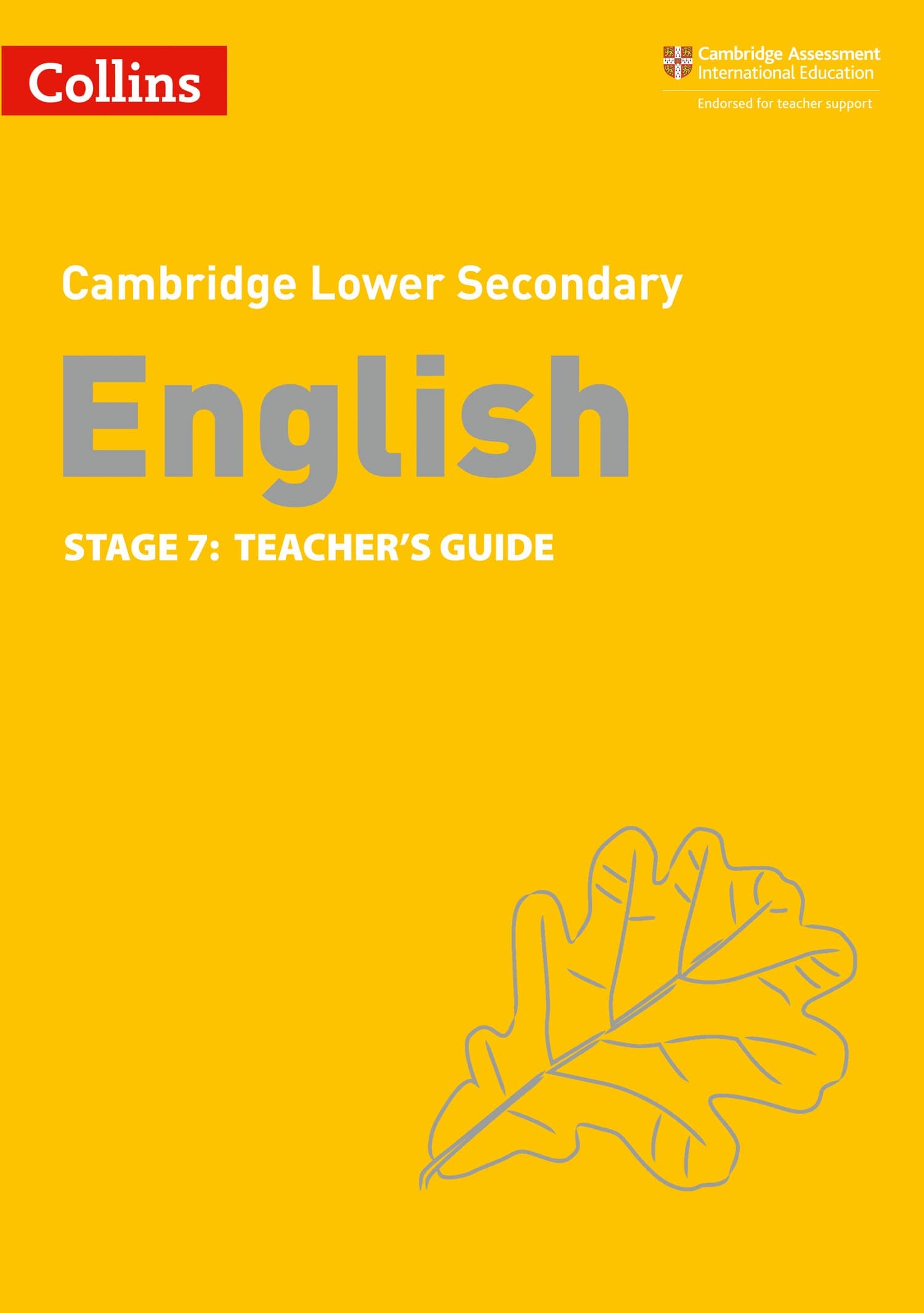 Collins Lower Secondary English Teacher's Guide: Stage 7