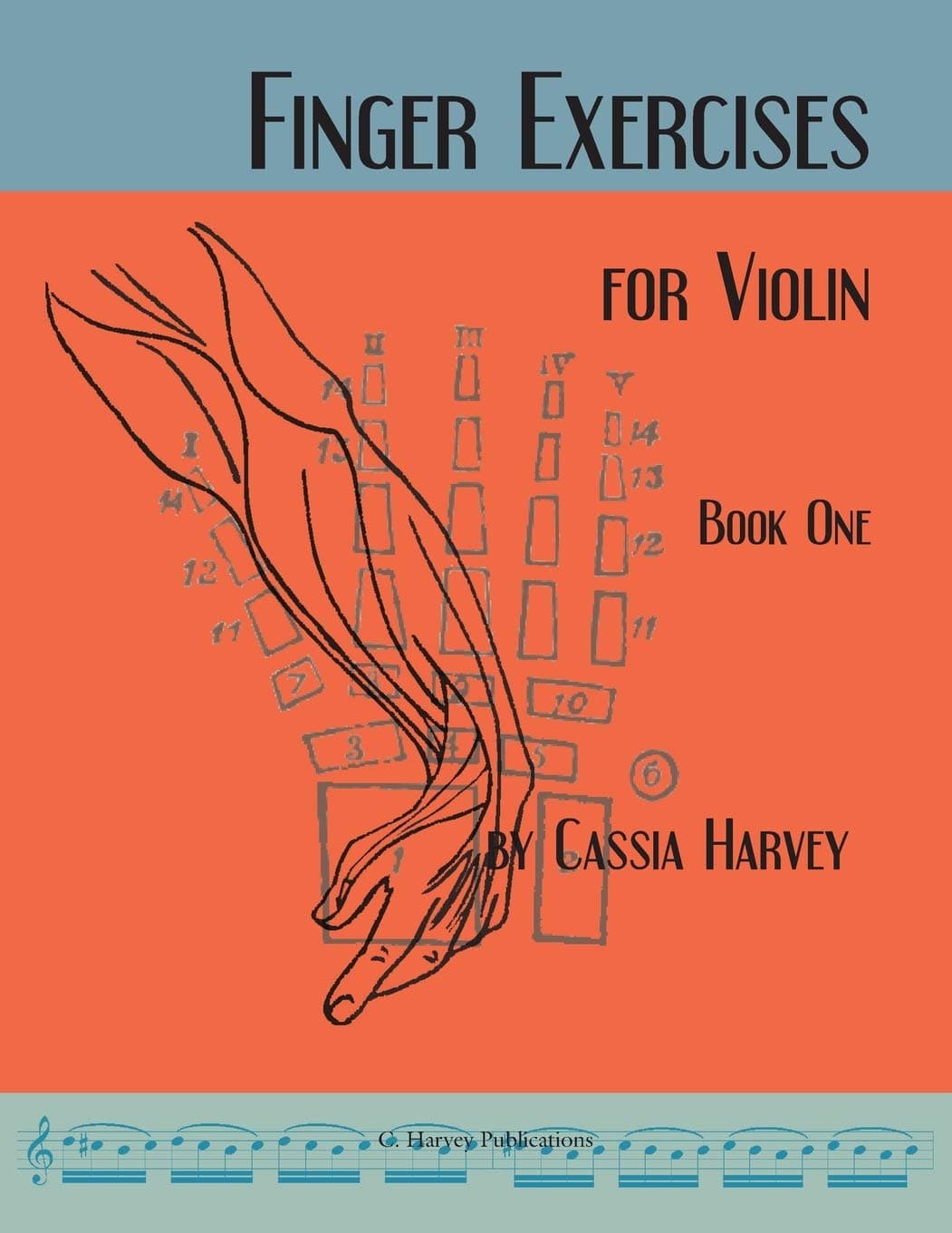 Finger exercises for the violin, book one