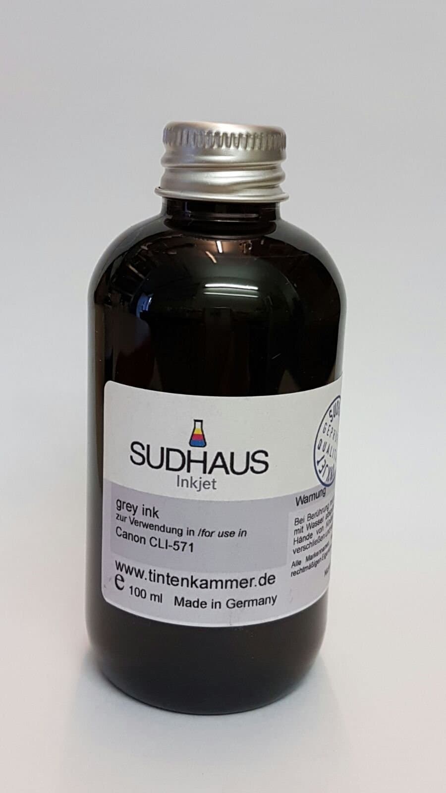 100 ml Sudhaus Ink Grey CLI-551gy XL