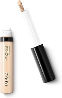 KIKO Milano Full Coverage Dark Circles Concealer 01 | High-Coverage Liquid Concealer For The Face And Eye Area