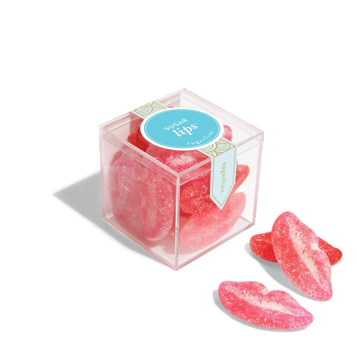 Sugarfina Sugar Lips Small Candy Cube, Gummies, 3.2 oz, 1 Count