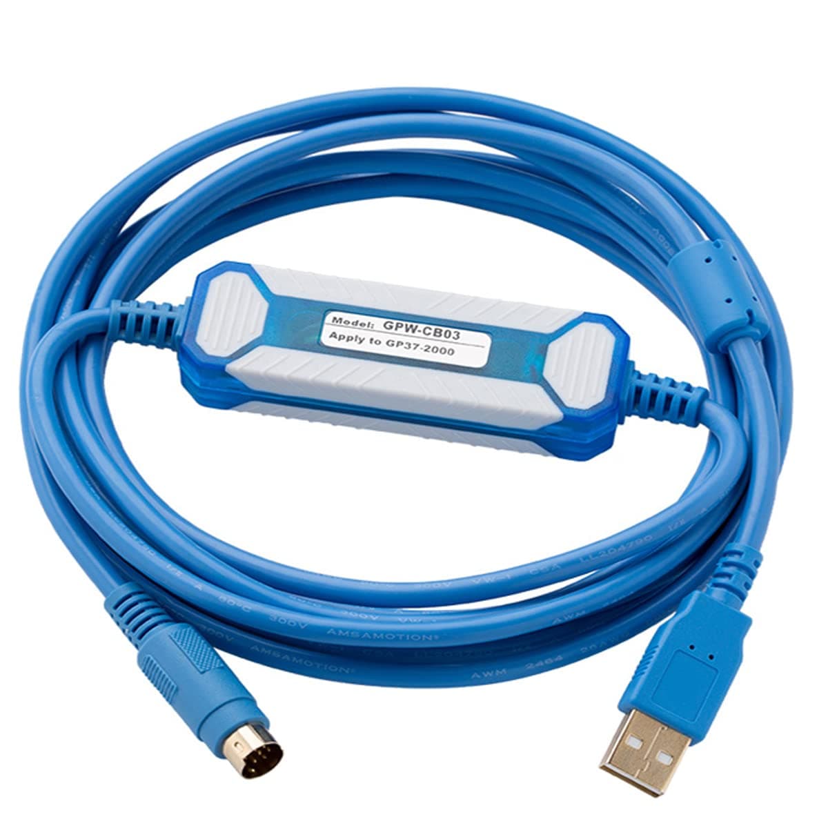 GPW-CB03 Touch Screen Download Cable Gilded RS232 Compatible with GP Proface Support for WIN7