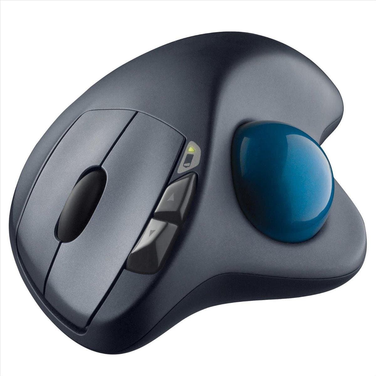 Logitech M570 Trackman™ Wireless Trackball Mouse, 2.4GHz with Unifying USB-Receiver, Scroll Wheel, Programmable Buttons, 18-Month Battery Life, PC / Mac / Laptop