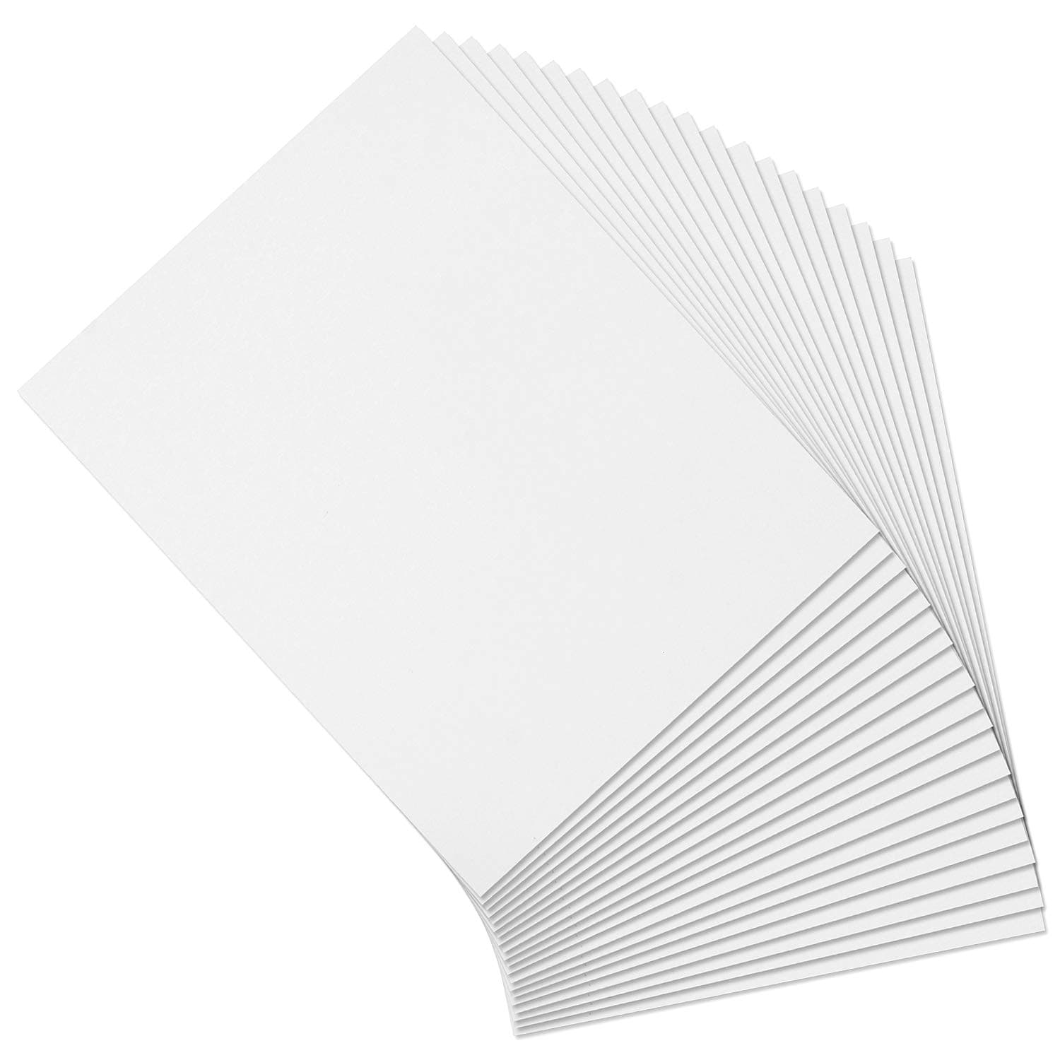 20Pack Foam Boards, 11"x14" Foam Core Backing Board White, 1/8" Thickness Mat Boards Poster Boards Polystyrene Poster Board Signboard Perfect for Presentations, School, Office & Art Projects