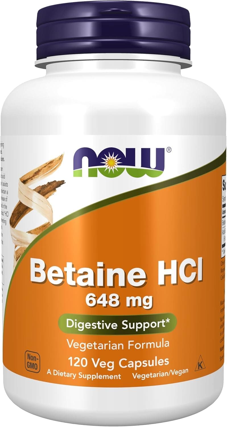 Betaine Hcl, 120 Count