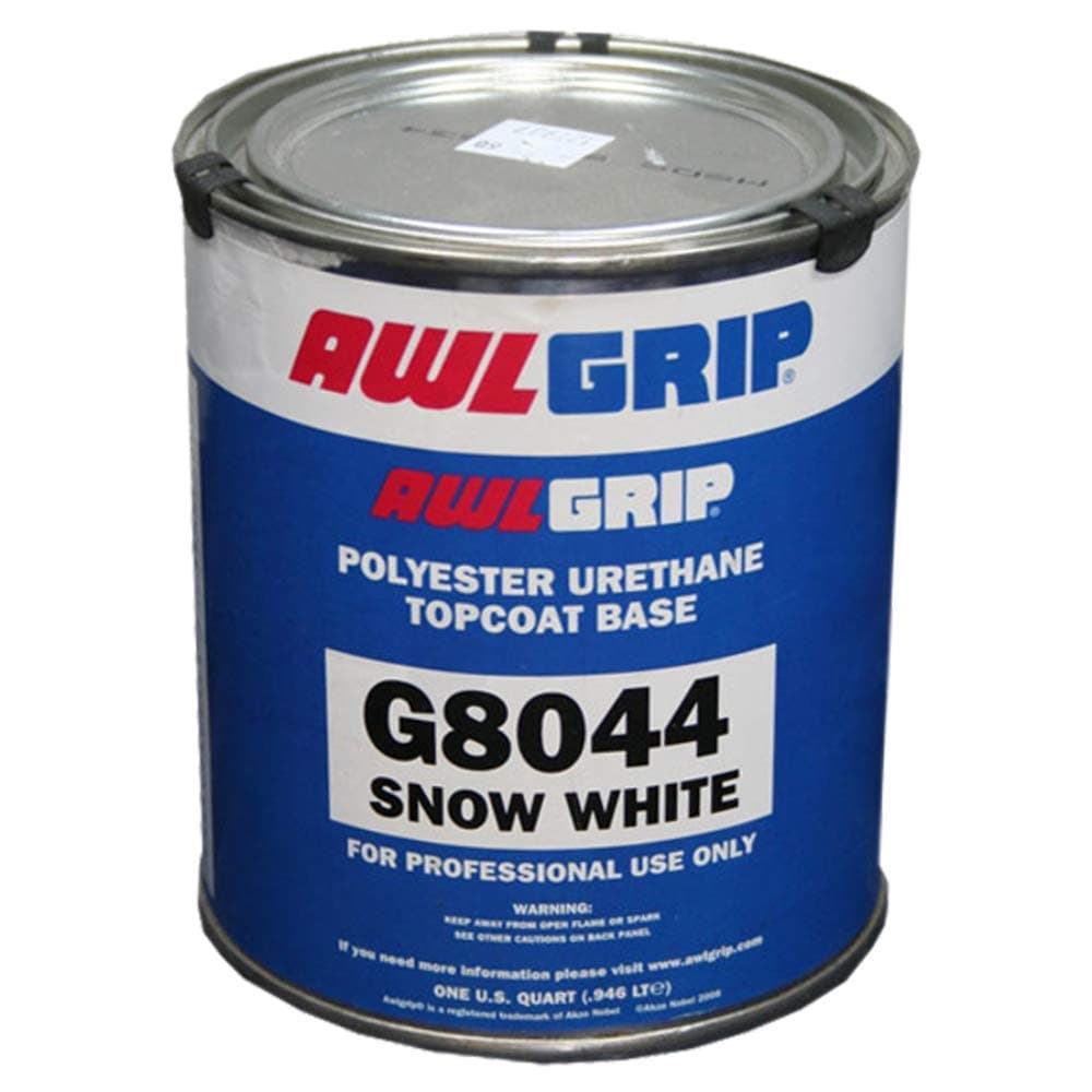 Premium Polyester Urethane Top Coat Quart, Snow White (L)