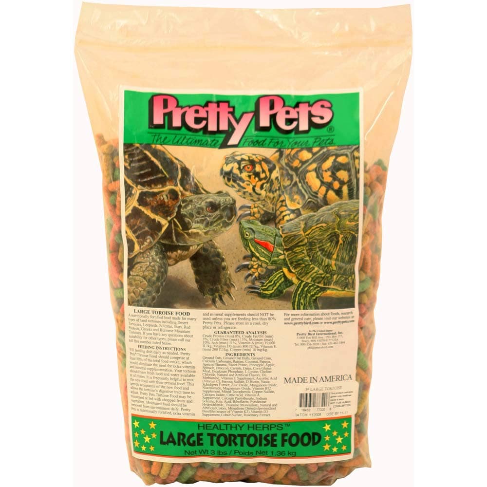 Tortoise Diet - Medium Pellet 3lb