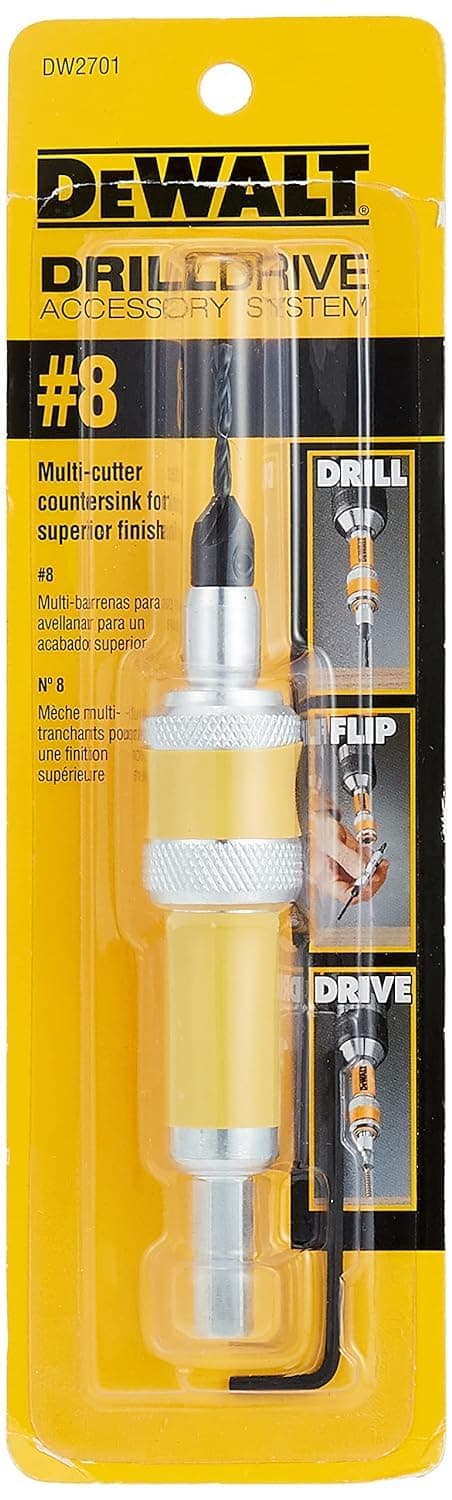 DW2701#8 Drill Flip Drive Complete Unit, Yellow