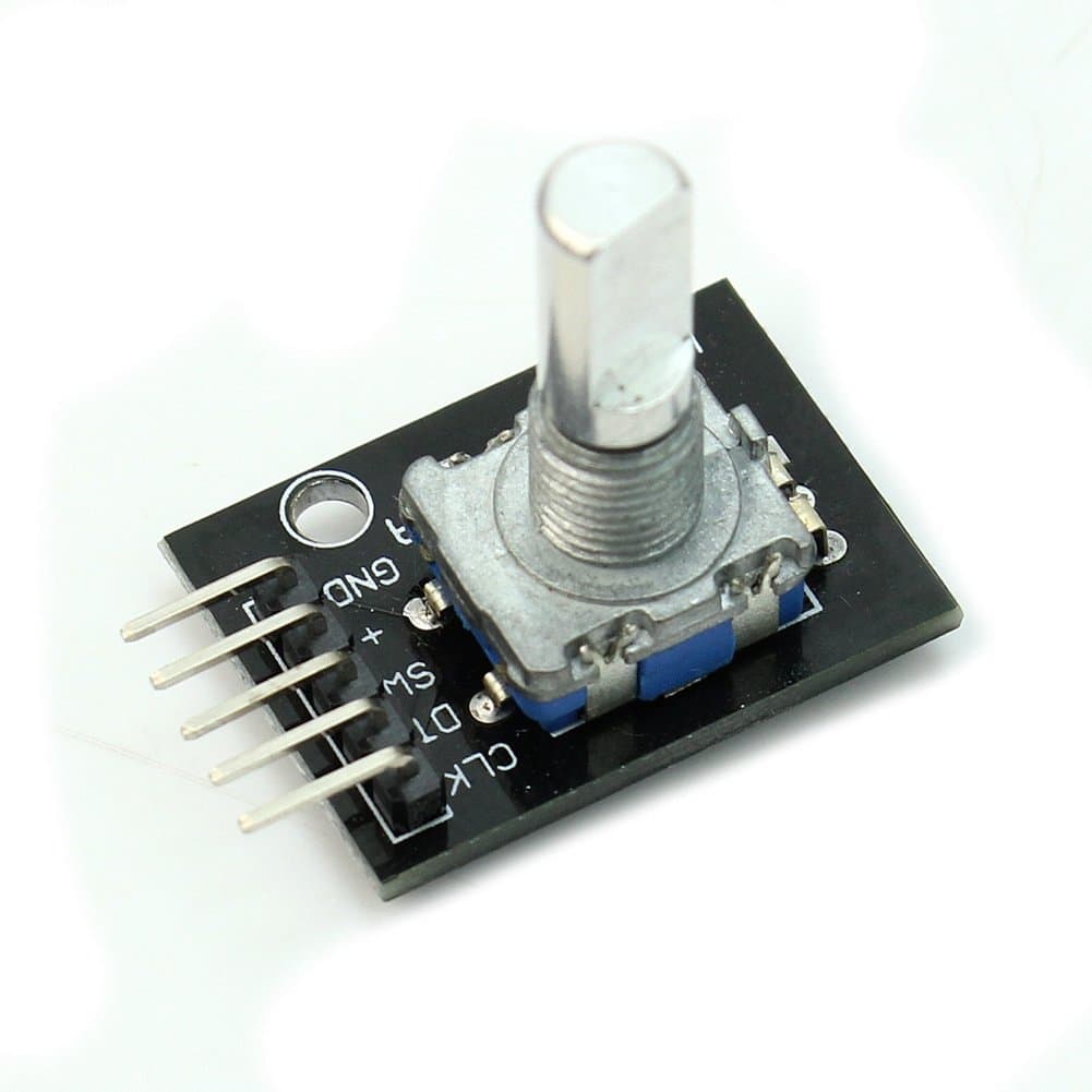 Black Rotary Encoder Module Brick Sensor Development KY-040 Fit For Arduino