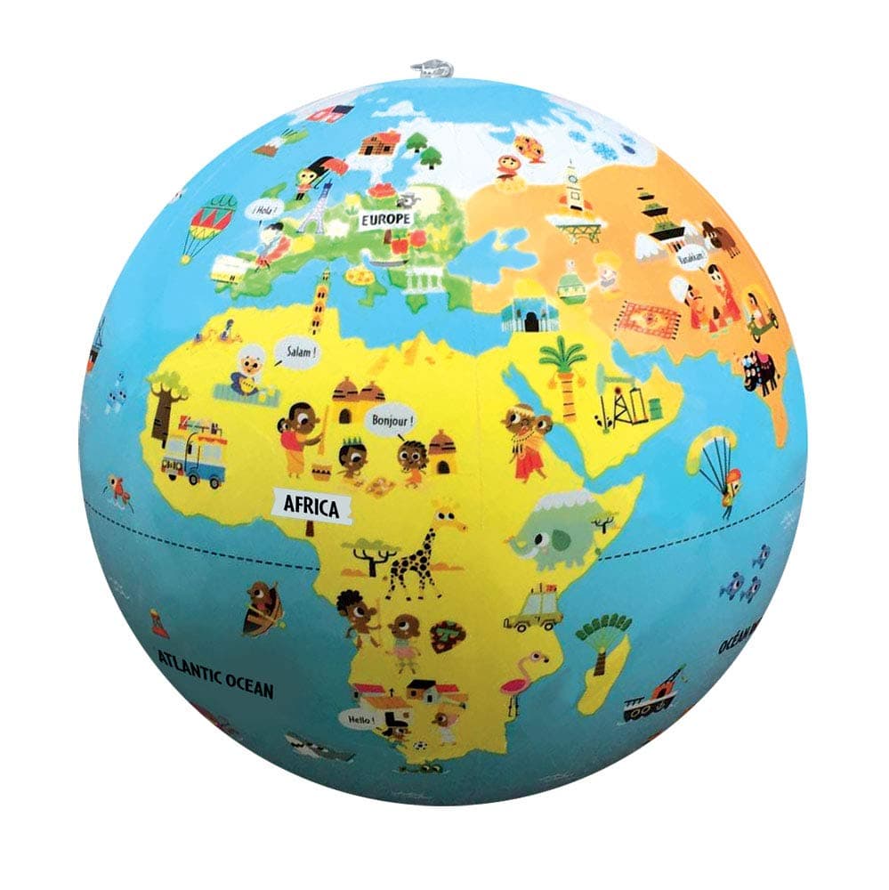 TEDCO 30cm Tiny Travellers Inflatable Globe - Discover Cultures, Languages and More ...