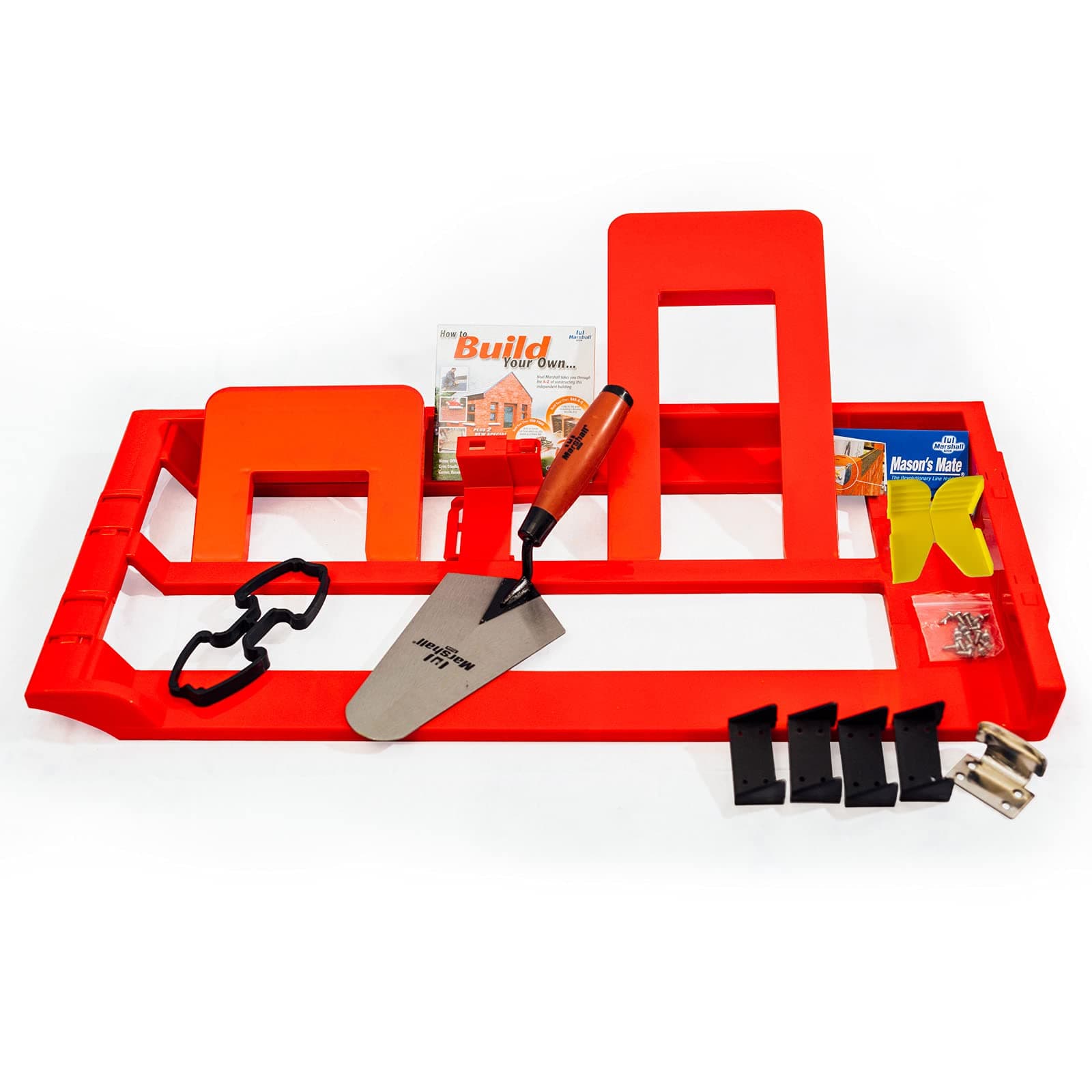 Bricky Pro - The Bricky Tool/Adjustable to Build All Standard Walls 102.5mm (4"), 140mm (6") & 215mm (9") – Brickytool – Easy to use Bricklaying Tool