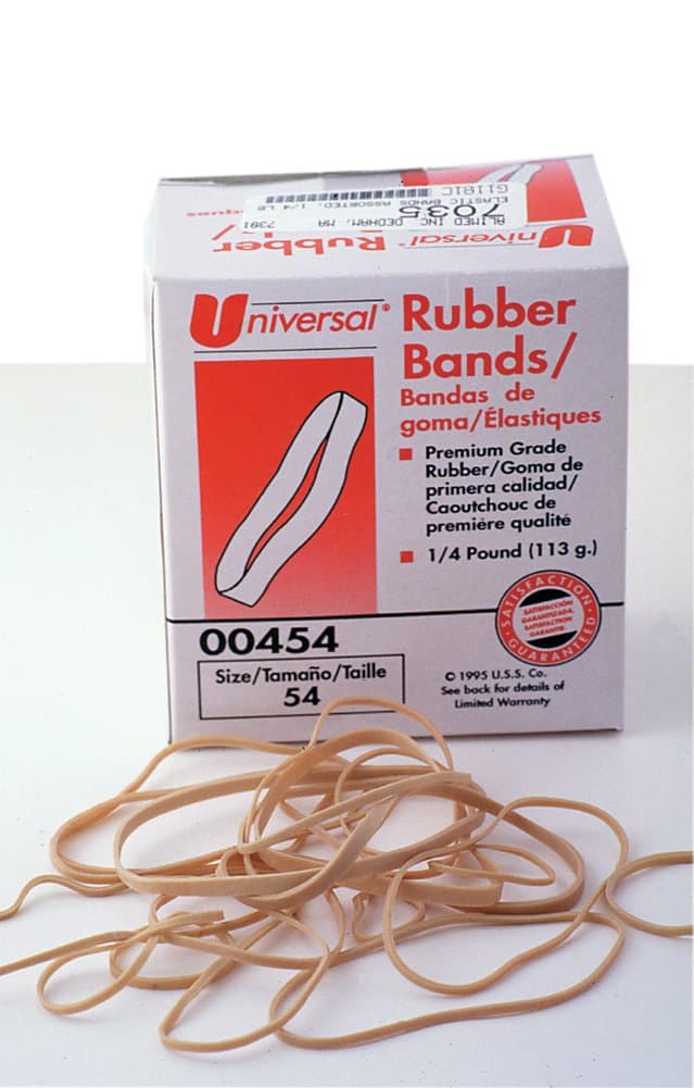 Phoenix Extended Outrigger Elastic Bands, Ass't. Sizes, 1/4 lb.