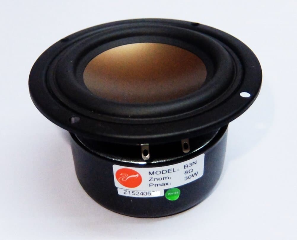 HiVi B3N 3" Aluminum Driver Round Frame