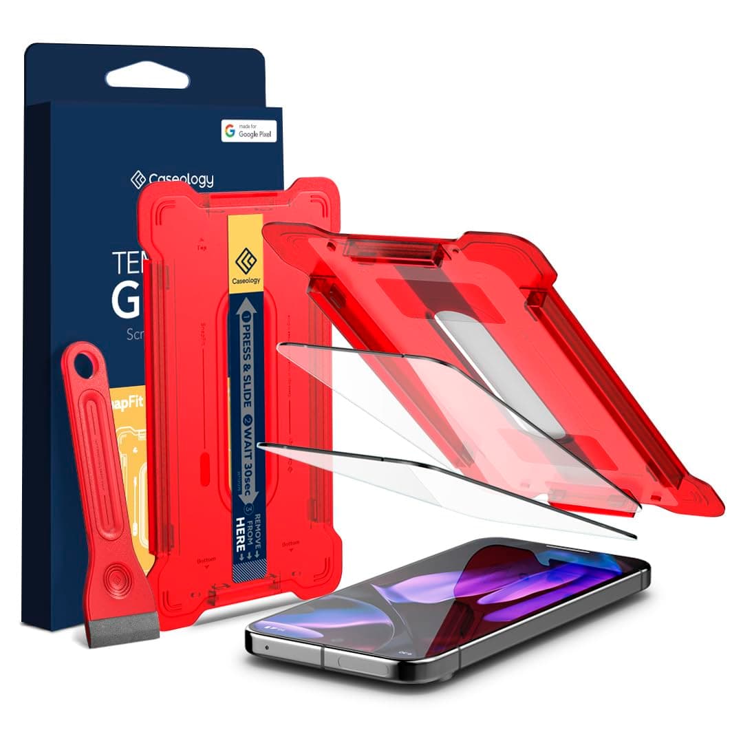 Snap Fit for Google Pixel 9 Pro XL Screen Protector [Tempered Glass with Installation Kit] [Anti-Scratch] Screen Protector for Google Pixel 9 Pro XL - 2 Pack