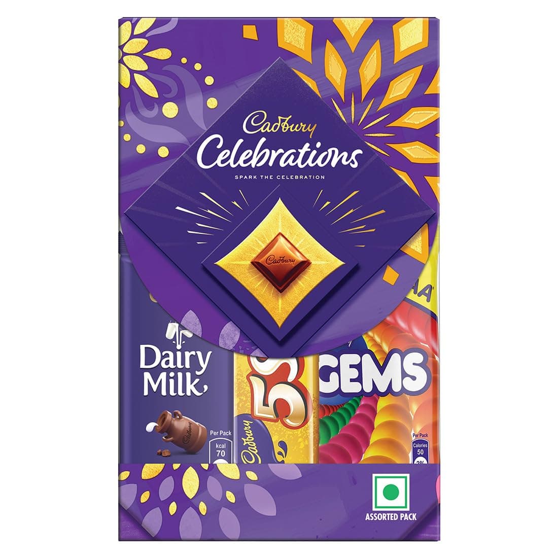 Cadbury Celebrations Assorted Chocolate Gift Pack, 54.88 g