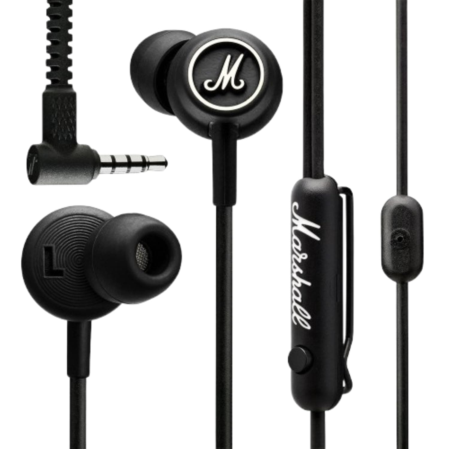 Marshall Mode In - Ear Headphones - Black, Wired