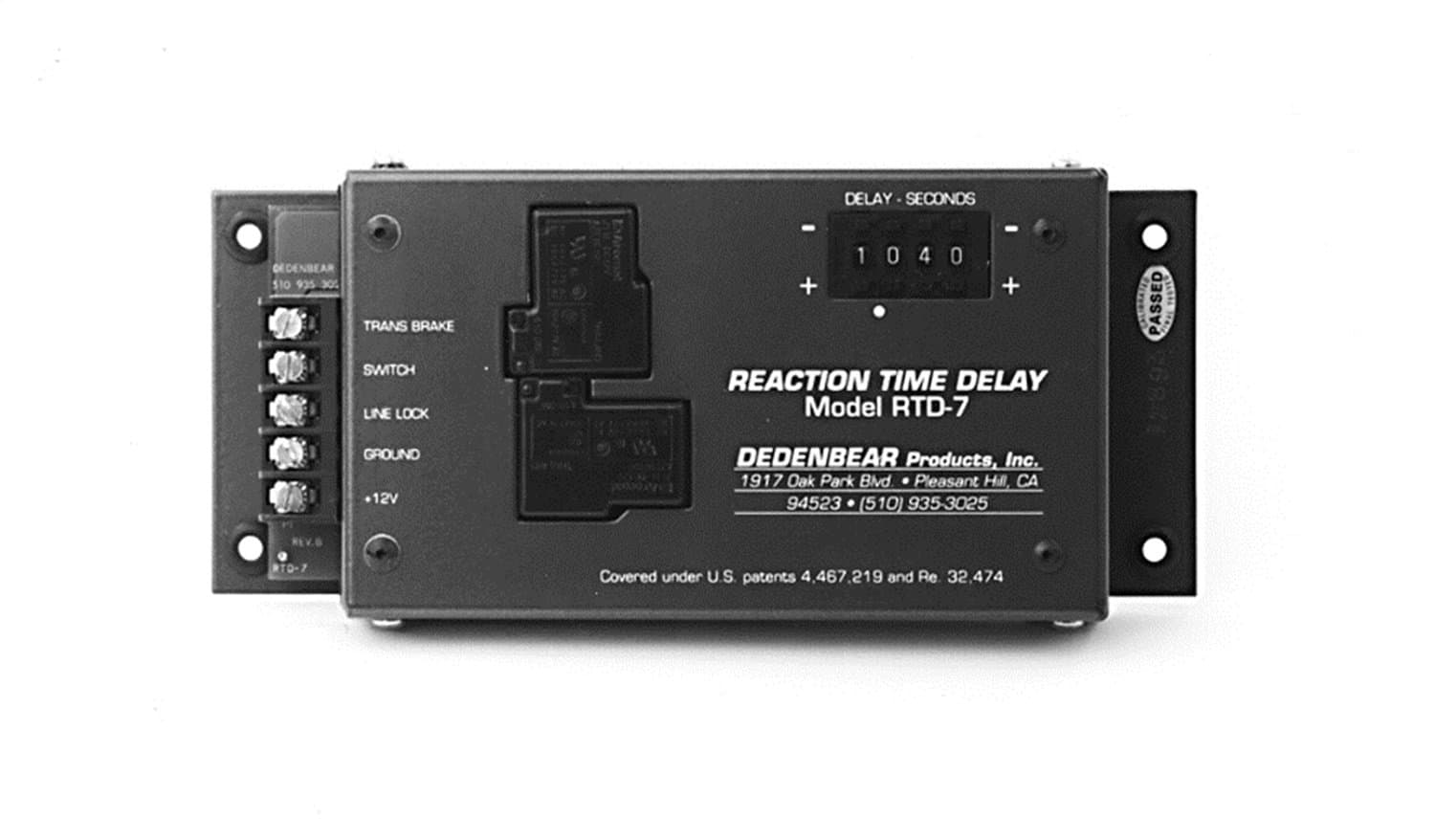 Auto Meter RTD7 Delay Box (Dedenbear 4 Digit Reaction Time)