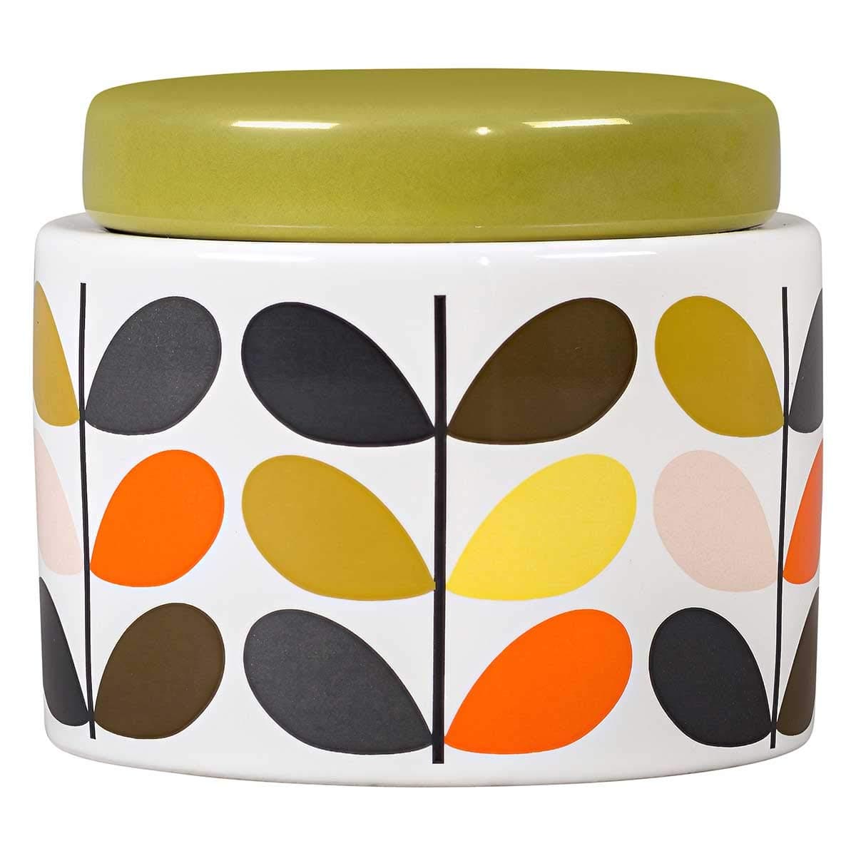 Orla Kiely OK577 Small Storage Jar, Ceramic