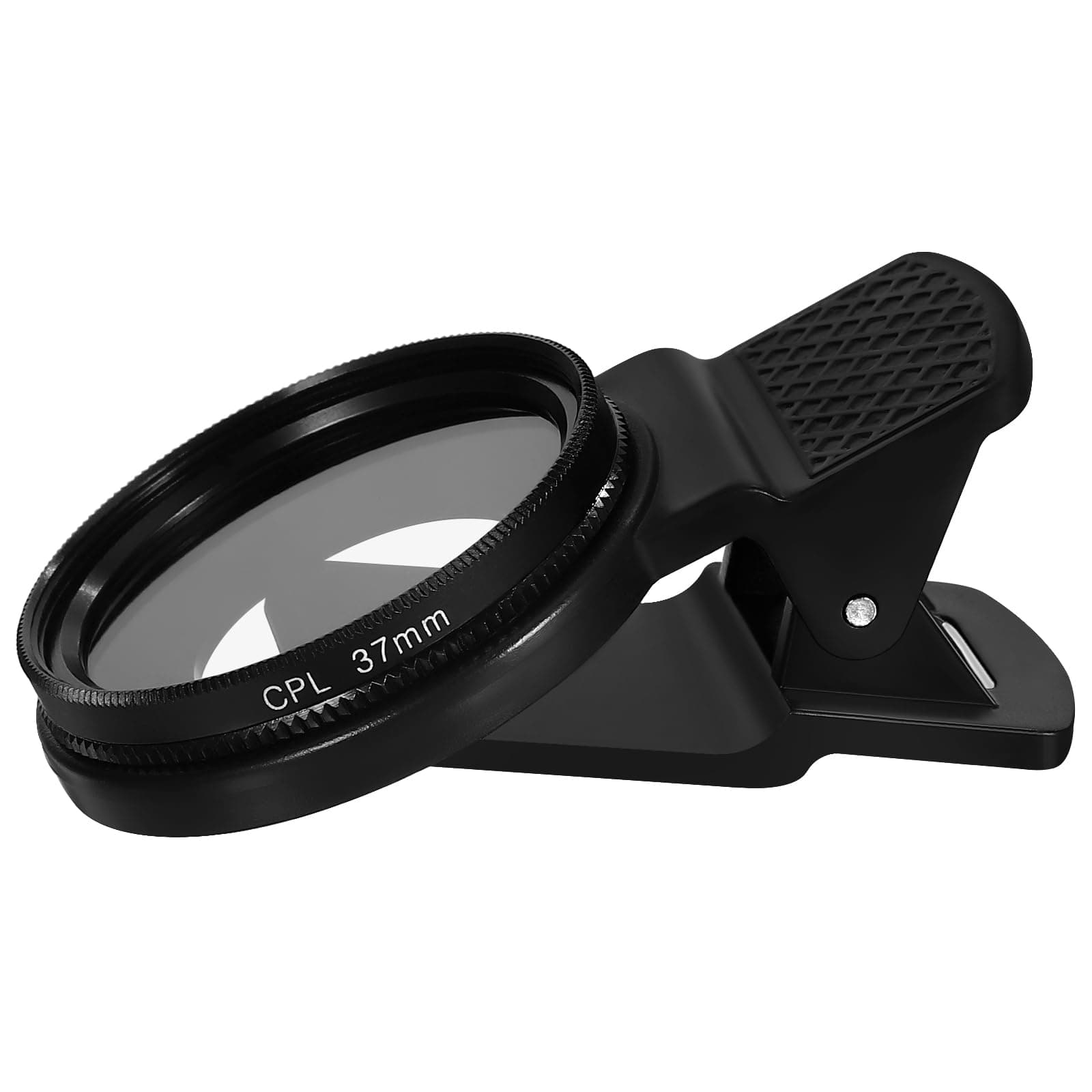 UKCOCO 37mm CPL Filter Circular Polarizing Lens for Phone Polarizing Filter, Enhance Color Saturation, Reduce Glare, Includes CPL Lens and LensClip
