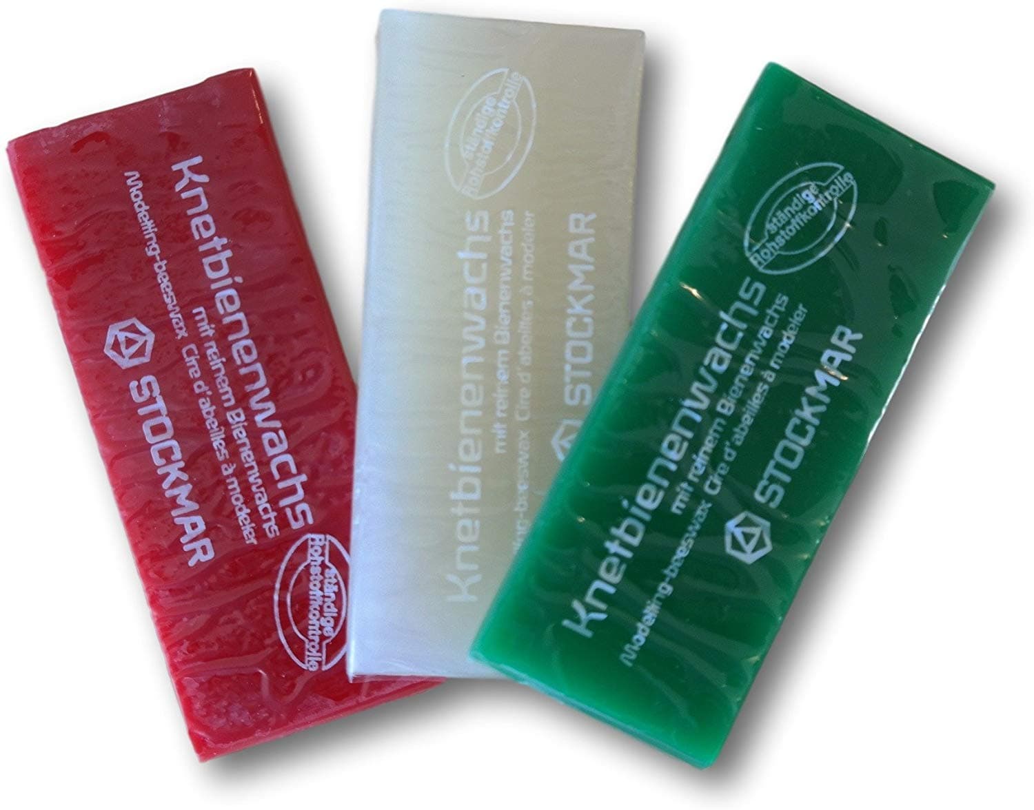 Bundle - Modeling Beeswax - 3 Piece Assortment (Red, Green, Ivory)