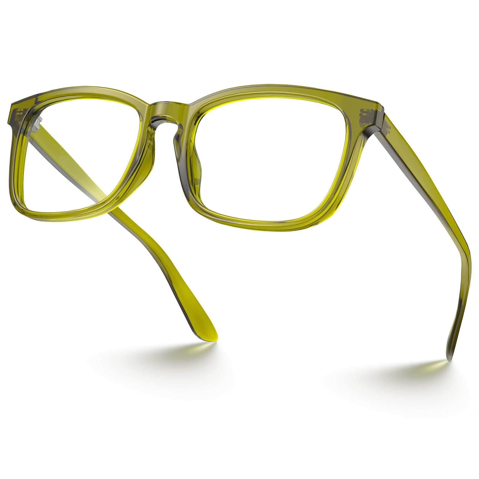 VISOONEBlue Light Blocking Glasses Square with Anti Computer Glare for Gaming Women and Men MONTANA