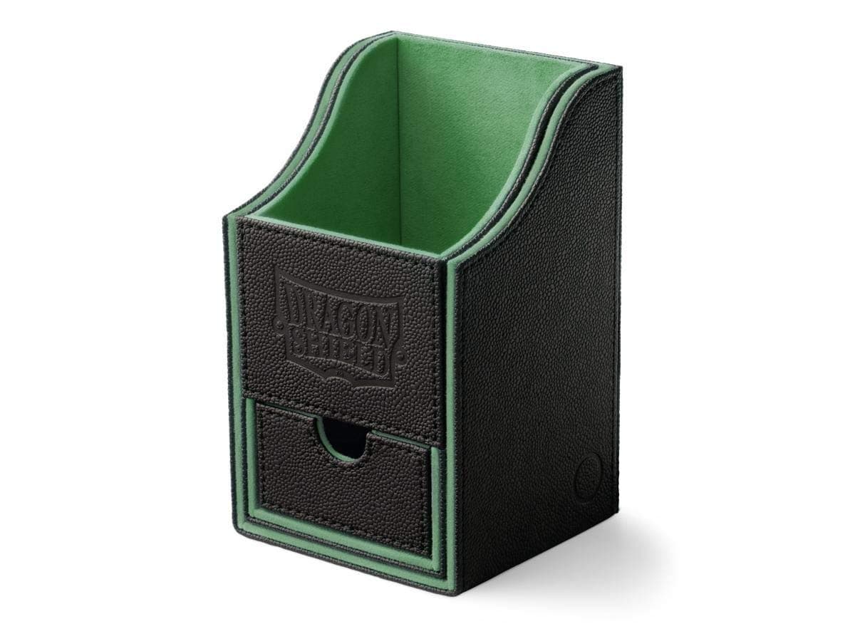 Dragon Shield Arcane Tinmen Nest Plus Deck Box - Black & Green, Large AT-40202
