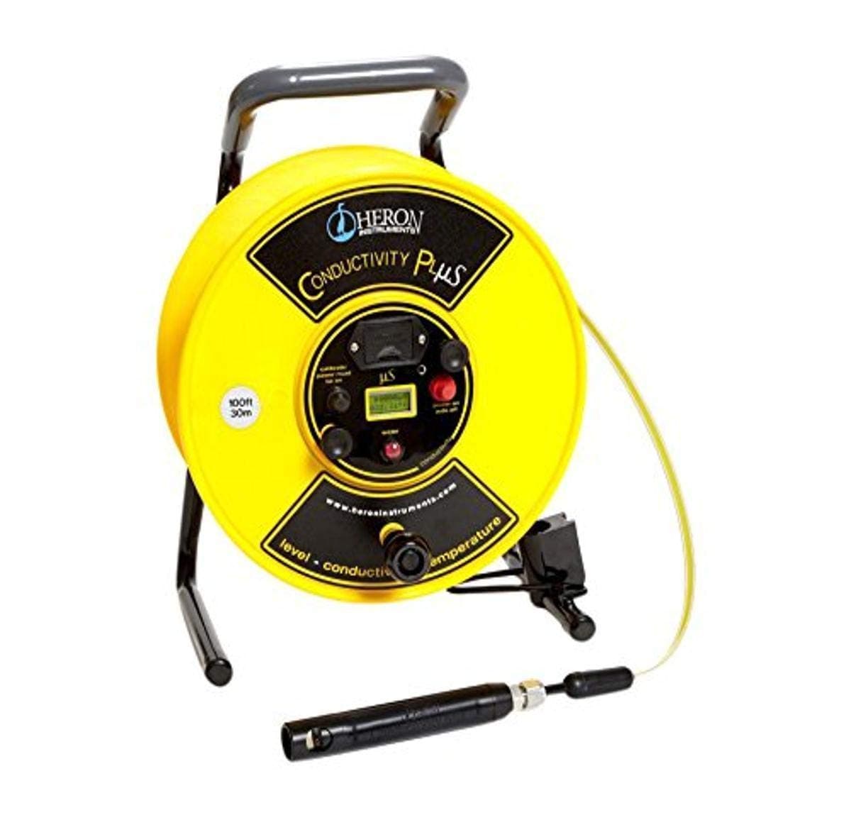 Heron 6102 Cplusx200ft Conductivity Plus Water Level Meter with Temperature, 200'